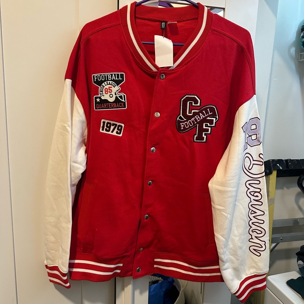 Women's NWT Varsity Jacket